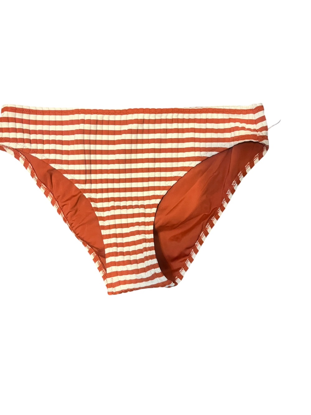 NWT The Elle stripe bikini bottom only